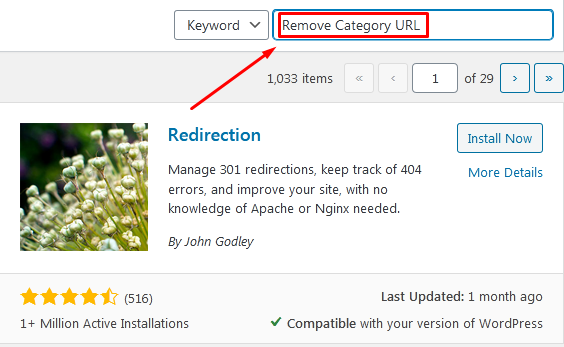 remove Category URL