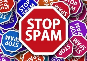 WordPress spam pages